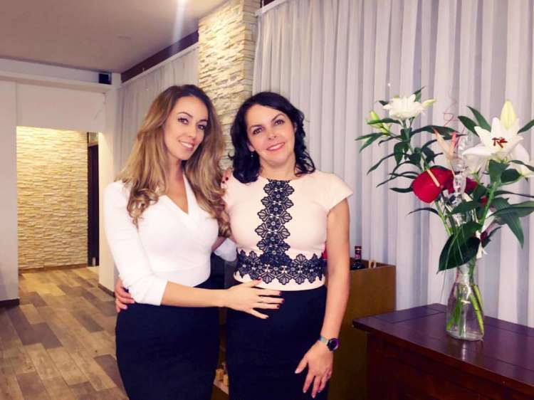Tina Gaber z mamo Matejo Gaber
