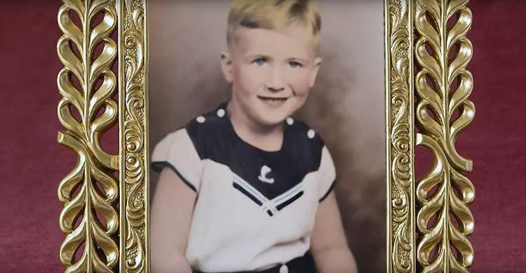 Gene Wilder kot otrok v tridesetih letih prejšnjega stoletja.