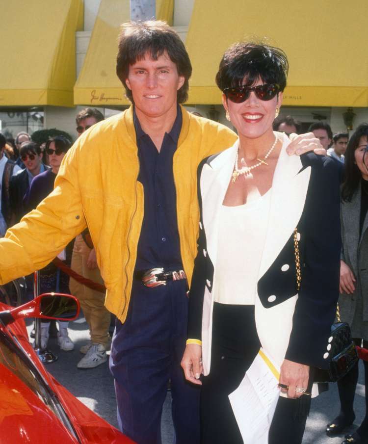 Bruce in Kriss Jenner leta 1993 ...