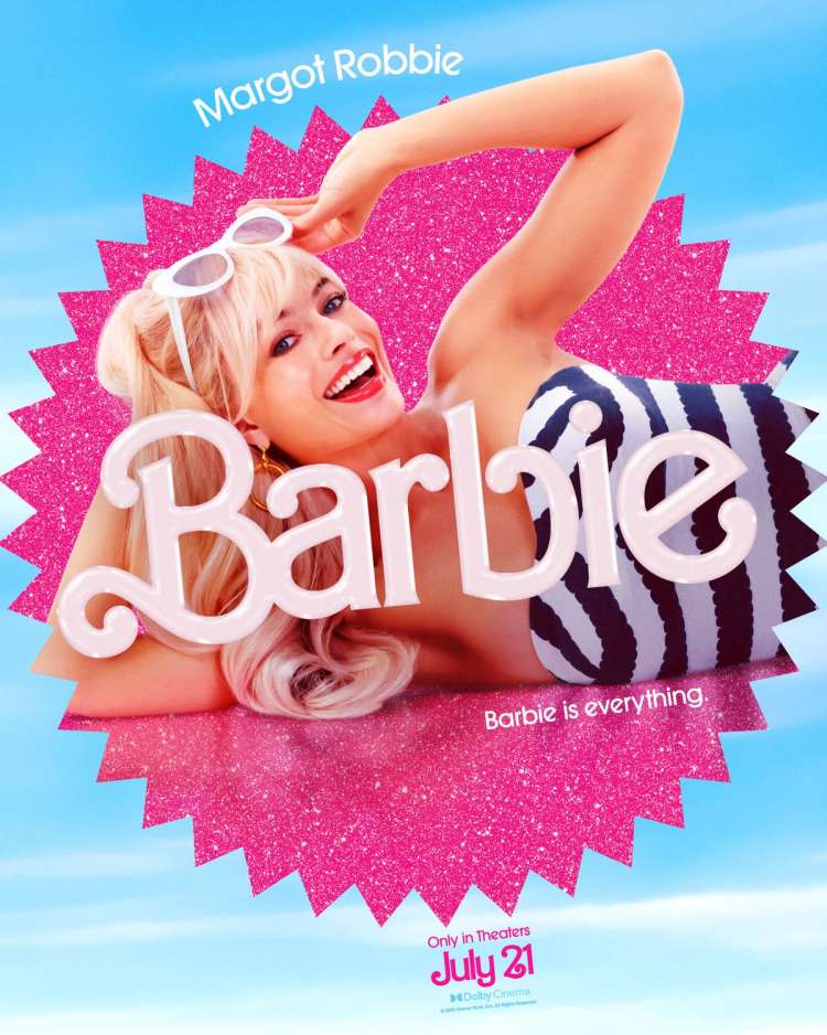 Margot Robbie v vlogi legendarne Barbie.