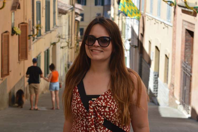 Letos je Eva s prijatelji obiskala Toskano.