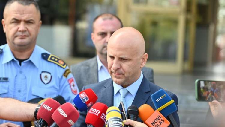 izjava policije o dogodku v BiH