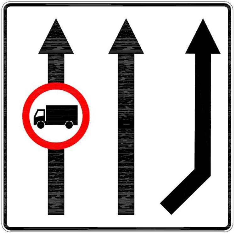 Na avtocesti velja, da se vozimo po desnem pasu, počasnega pasu za tovornjake s predpisano minimalno hitrostjo ne bo več.