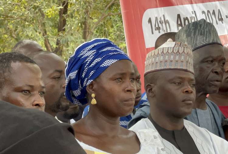Svojci ugrabljenih deklic v Chiboku so 14. aprila letos spomnili na grozo, ki se je odvila pred desetletjem.