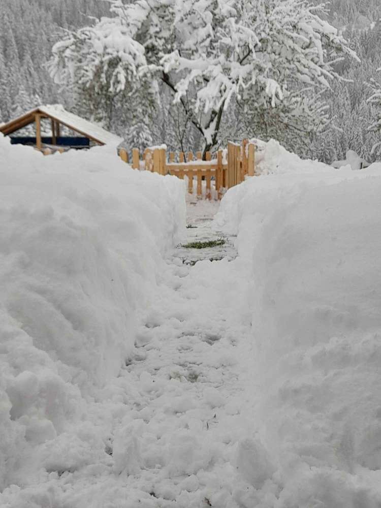 sneg zima Koprivna
