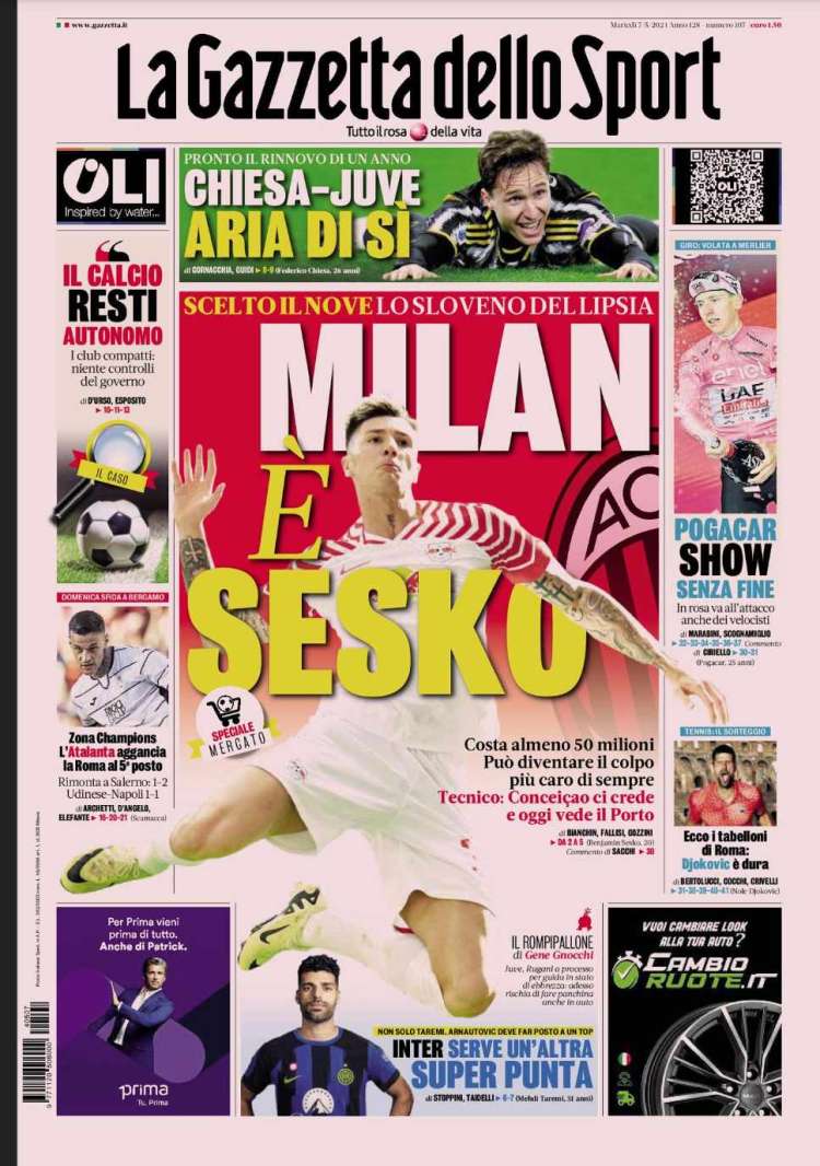 sesko gazzetta