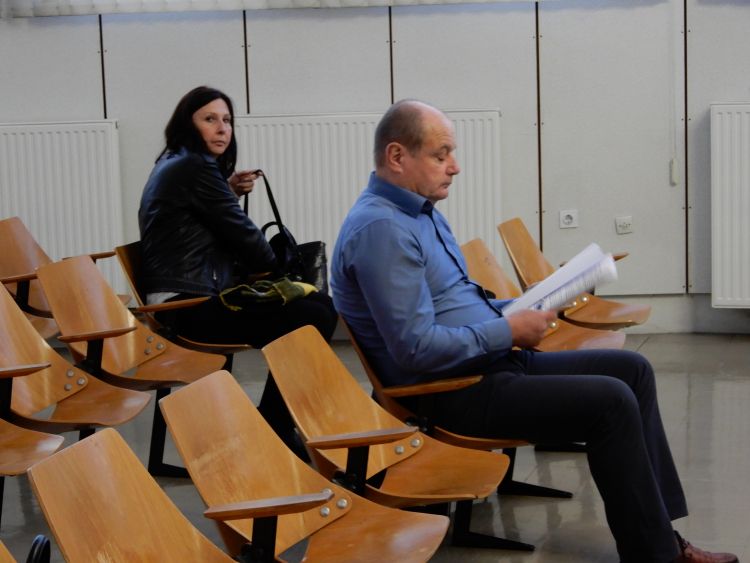 Tomaž Ročnik in nekdanja direktorica Klasja Dragica Veršič