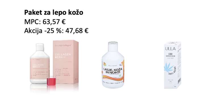 Paket za lepo kožo