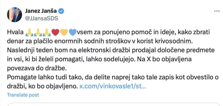 jansa tvit