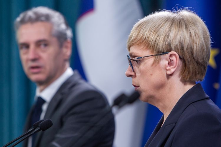 robert golob, nataša pirc musar