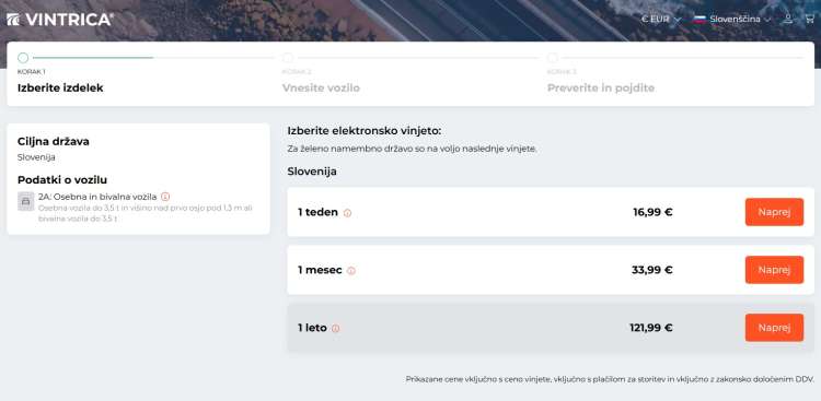 evinjeta, internetna-stran, dražje, visoke-cene