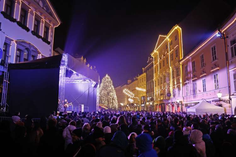 silvestrovanje, ljubljana