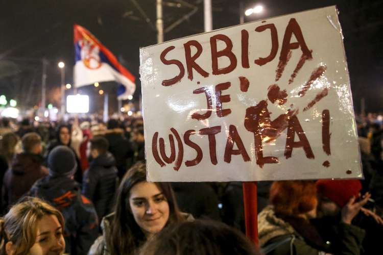 srbija protesti