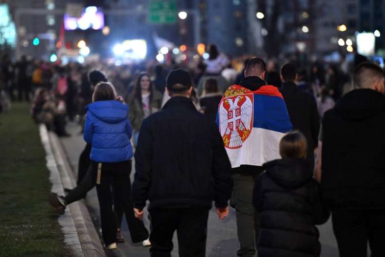 srbija, protest