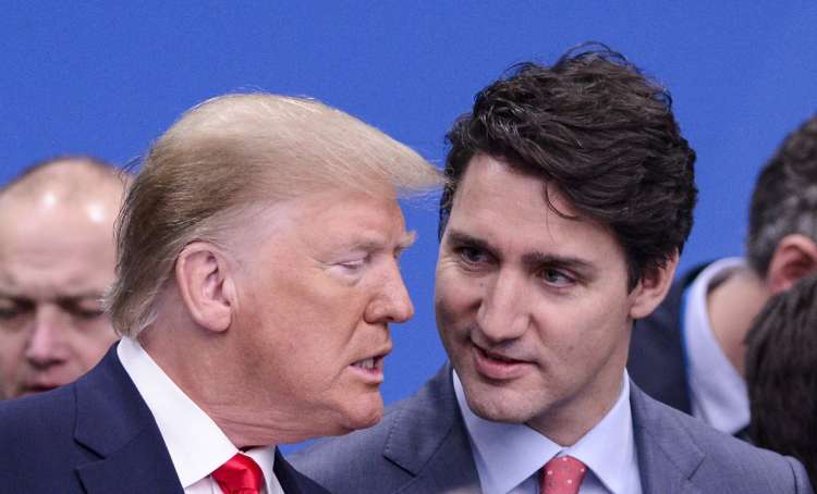 Donald Trump,  Justin Trudeau