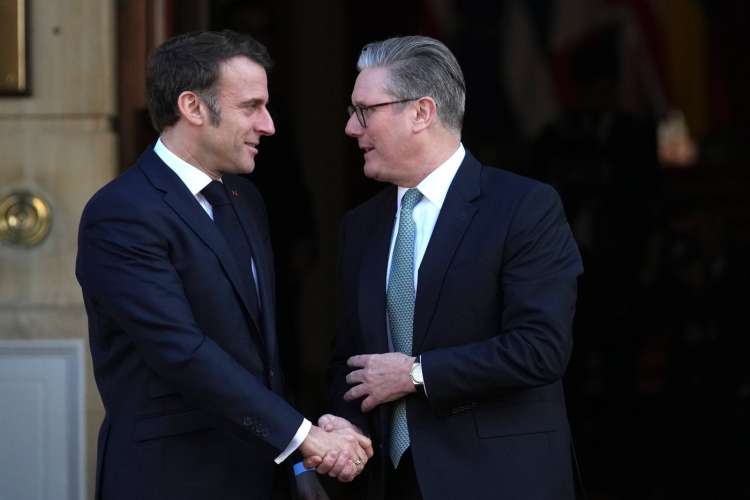 macron, starmer