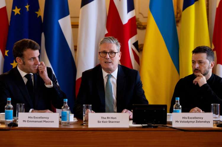 macron, starmer, zelenski