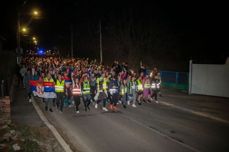 student, protest, srbija