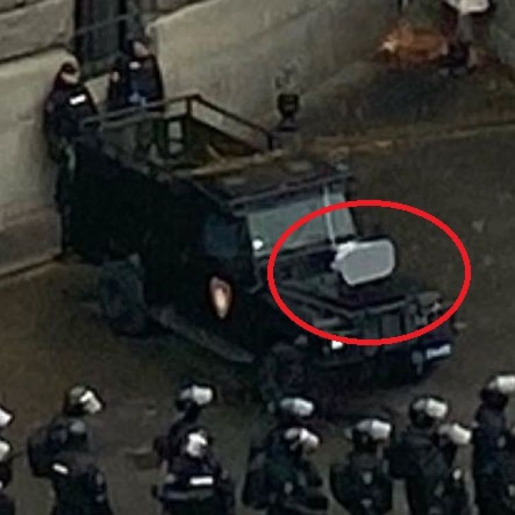 policija, beograd, domnevni zvočni top