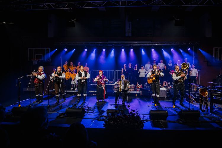 Nastopili so tudi Guinnessovi rekorderji, ansambel Štirje Kovači.