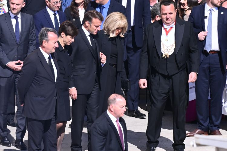 Emmanuel Macron in Brigitte
