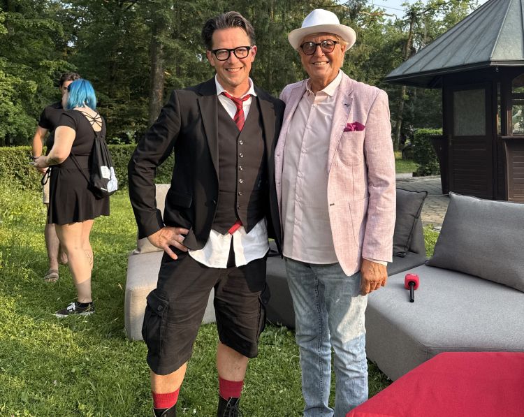 Boštjan in televizijska legenda, Vinko Šimek.