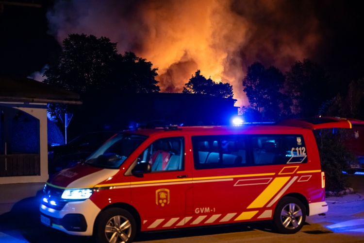požar, begunje, svp avio