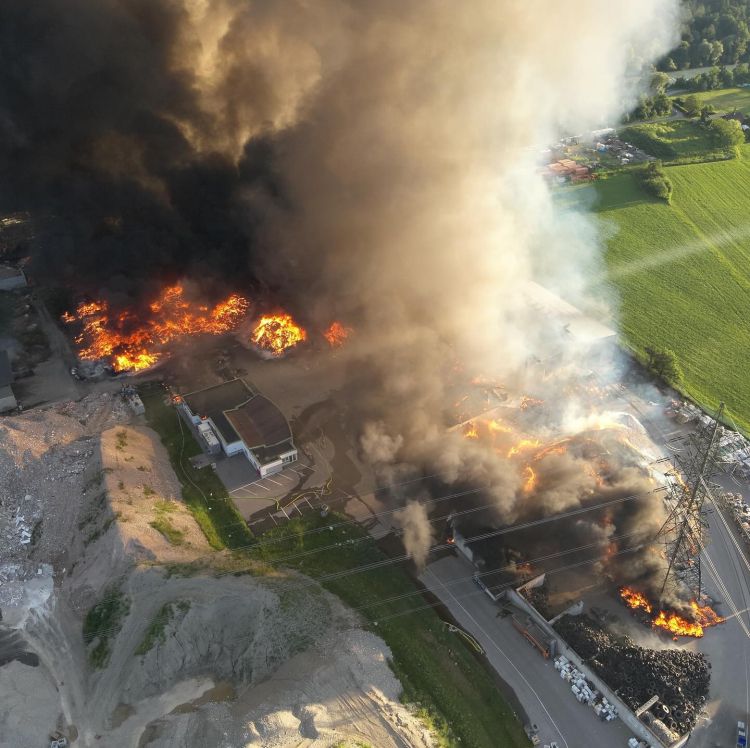 BFV Kufstein gasilci požar