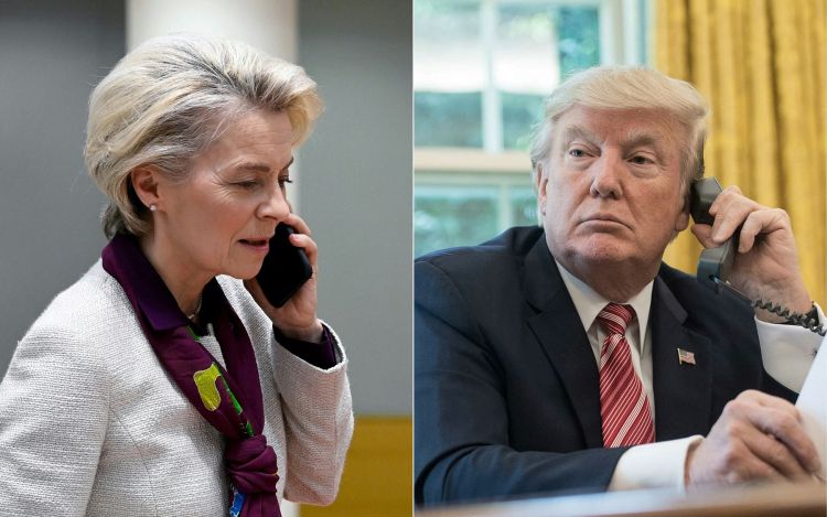 Von der leyen, trump