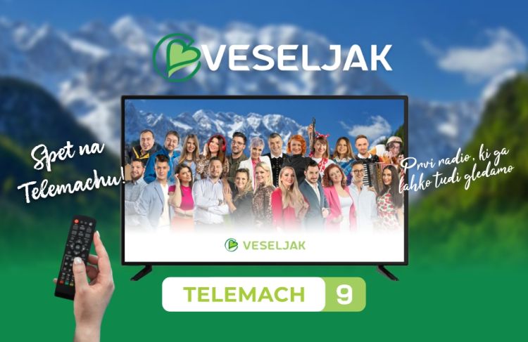 Veseljak na Telemachu pod številko 9.