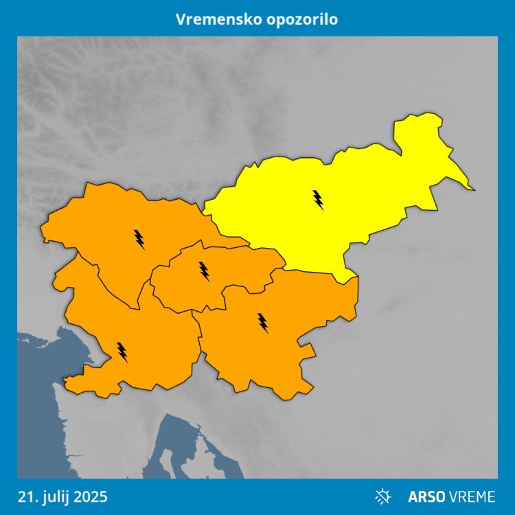 vremensko opozorilo