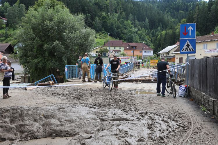 prevalje, poplave, avgust 2023