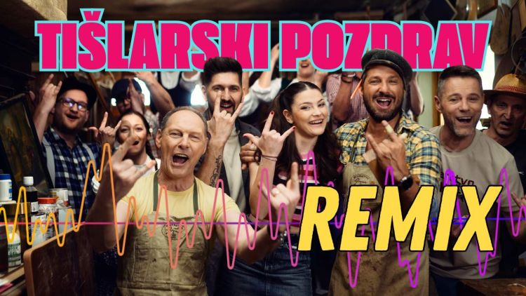 Čuki vam predstavljajo remix verzijo Tišlarskega pozdrava.