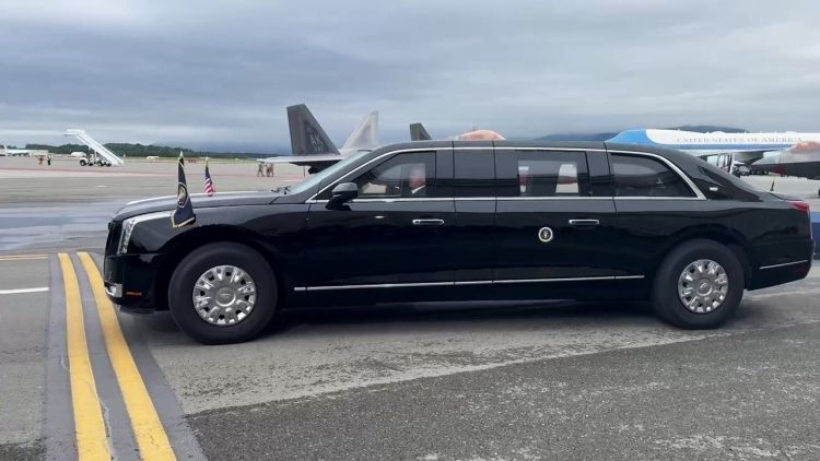 trump limuzina