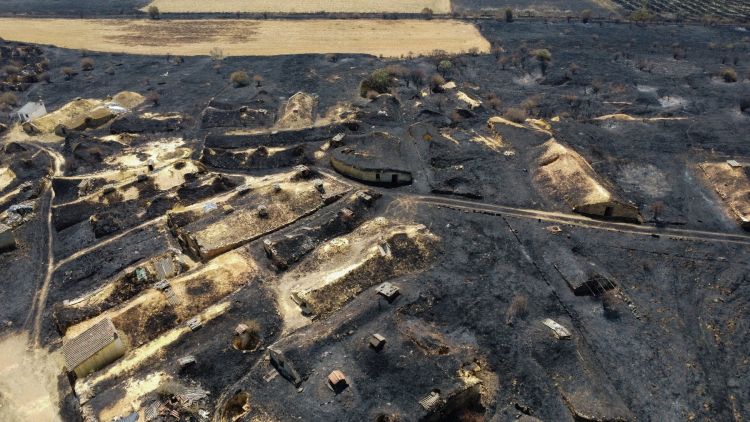 spanija, pozar, zamora