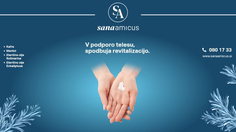 V podporo telesu, spodbuja revitalizacijo.