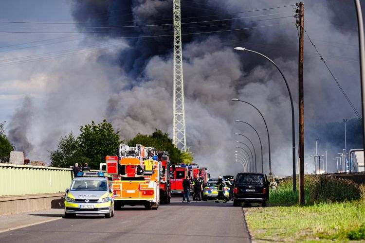 hamburg, pristanisca, ogenj