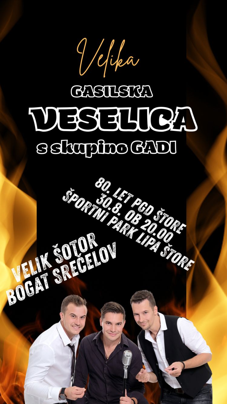Veselica z Gadi.