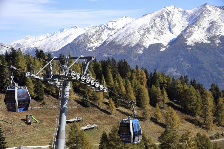 gondola, italija, dolomiti