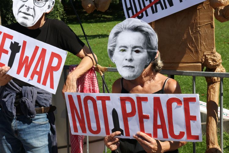 blejski-strateski-forum, protest, palestina