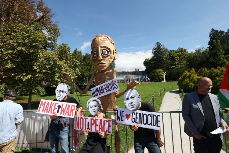 blejski-strateski-forum, protest, palestina