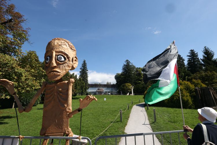 blejski-strateski-forum, protest, palestina