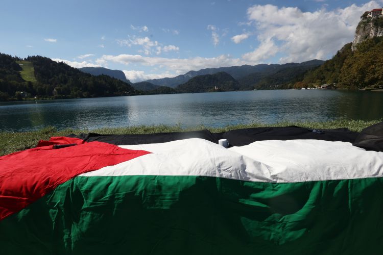 blejski-strateski-forum, protest, palestina