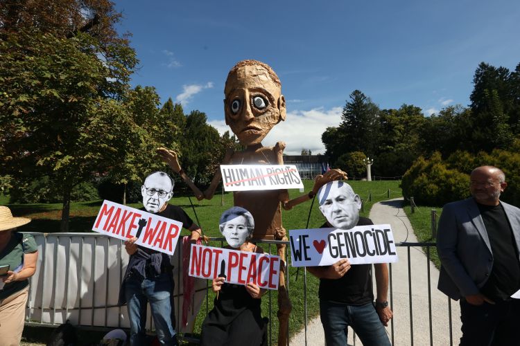 blejski-strateski-forum, protest, palestina