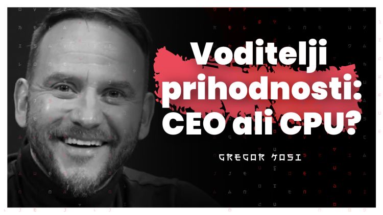 Gregor Kosi je imel predavanje o voditeljih prihodnosti.