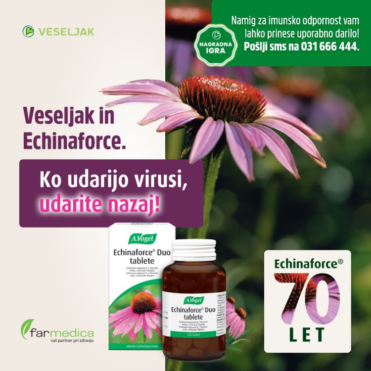 Echinaforce - Ko udarijo virusi.