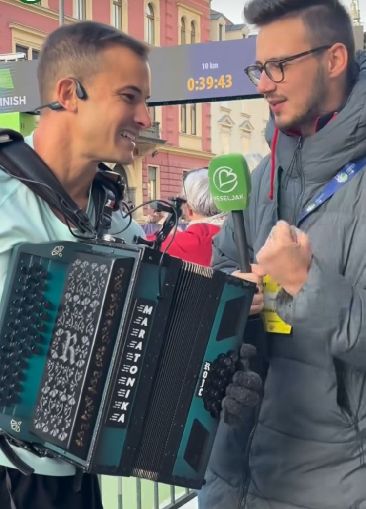 Anže Zavrl o zadnjih občutkih pred velikim podvigom.