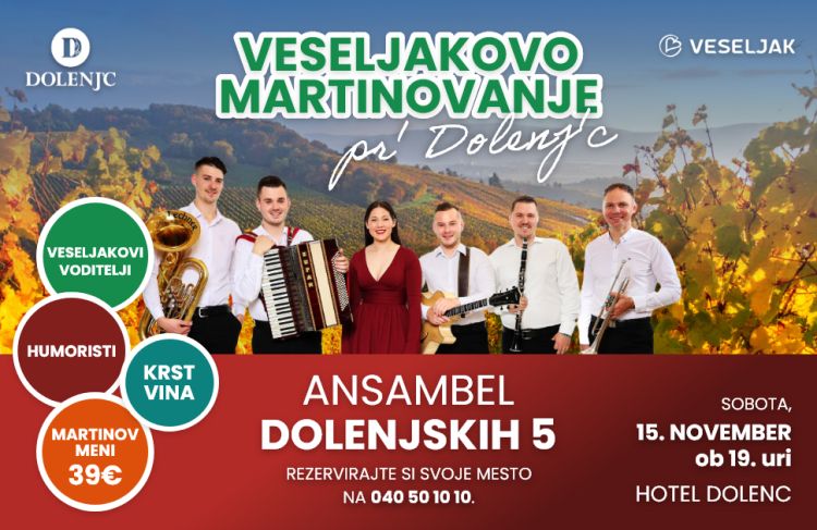 Martinovanje z Ansamblom Dolenjskih 5.