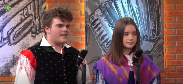 Sinja Gračnar in Nik Baškovč