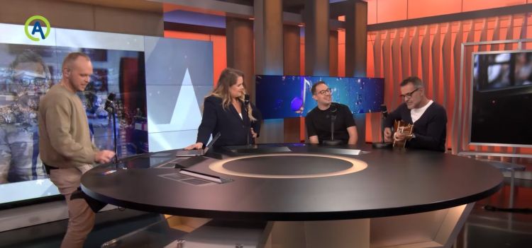 Tamara in Rudi sta občudovala glasbenika velikega kalibra, kot sta Miro in Filip.